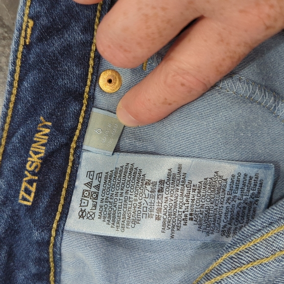 MICHAEL Michael Kors Dark Blue Skinny Jeans - Picture 4 of 8